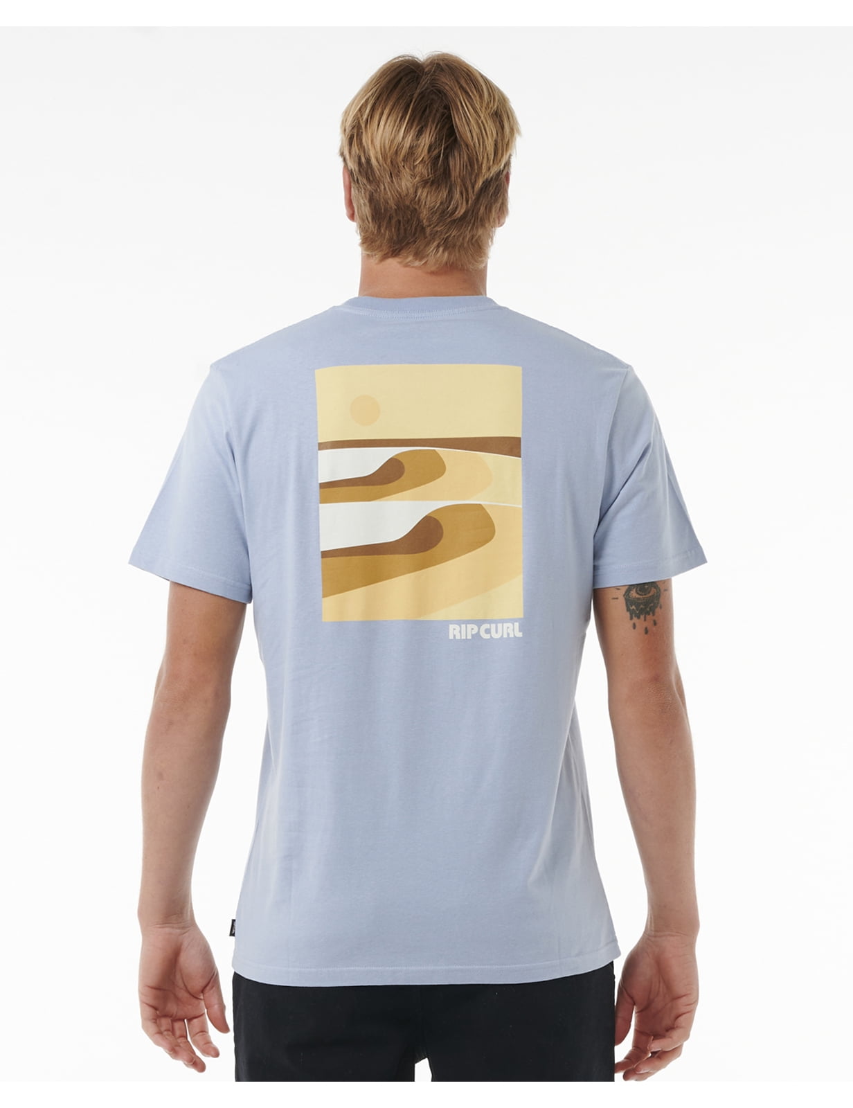 Rip Curl Surf Revival Lined Up Short Sleeve T-Shirt 2139 in size Medium