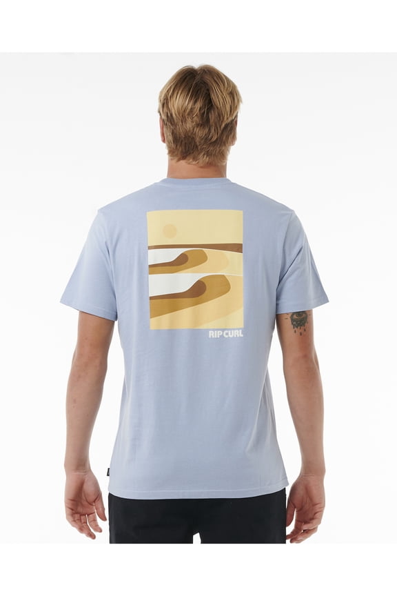 Surf Revival Lined Up Short Sleeve T-Shirt 2139 in size Medium