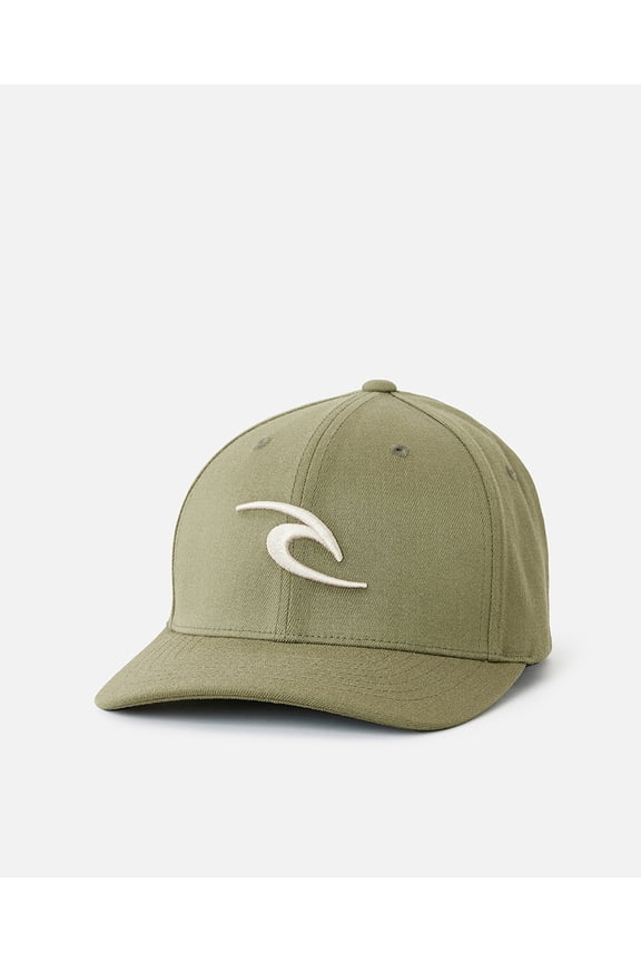 Tepan Flexfit Curved Peak Cap Dusty Olive men