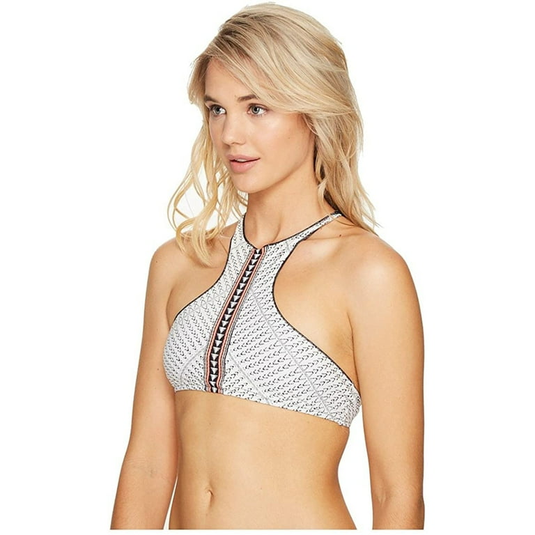 Rip Curl Women s Sundown High Neck Bikini Top Black XL