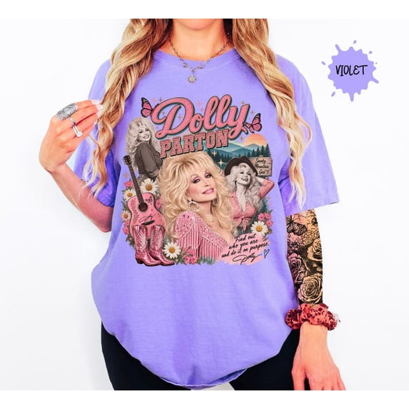 Rip Dolly T-Shirt Vintage Country Music Shirt, Southern Band Tee, Graphic Tee for Country Music Lovers, Dolly Western Shirt