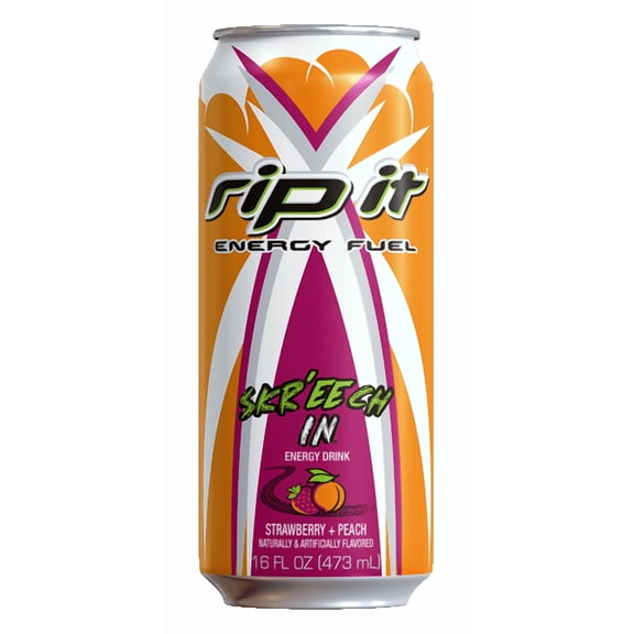 Rip It Energy Drink Skr'eech 24 Count 16 Ounce