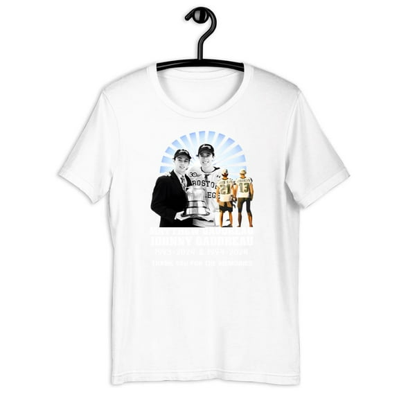 Rip Matthew Gaudreau And Johnny Gaudreau Thank You For The Memories Signatures T-Shirt-TH37994