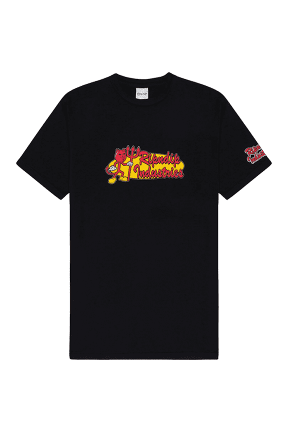 Industries Short Sleeve T-Shirt Vintage Black, Medium, Men's