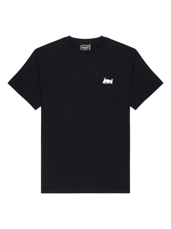 Lord Nermal Pocket Black Short Sleeve T-Shirt XS