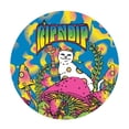 thumbnail image 1 of Rip N Dip Mushhrooms psychedelic art Edible Icing Image Cake Topper and cake border side strips (6 Inch Round), 1 of 1