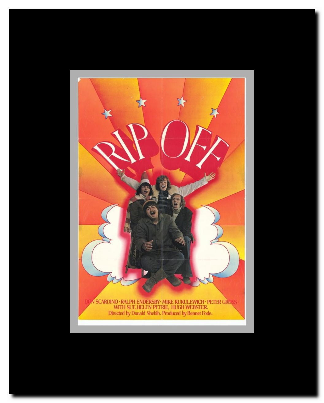 Rip Off Framed Movie Poster