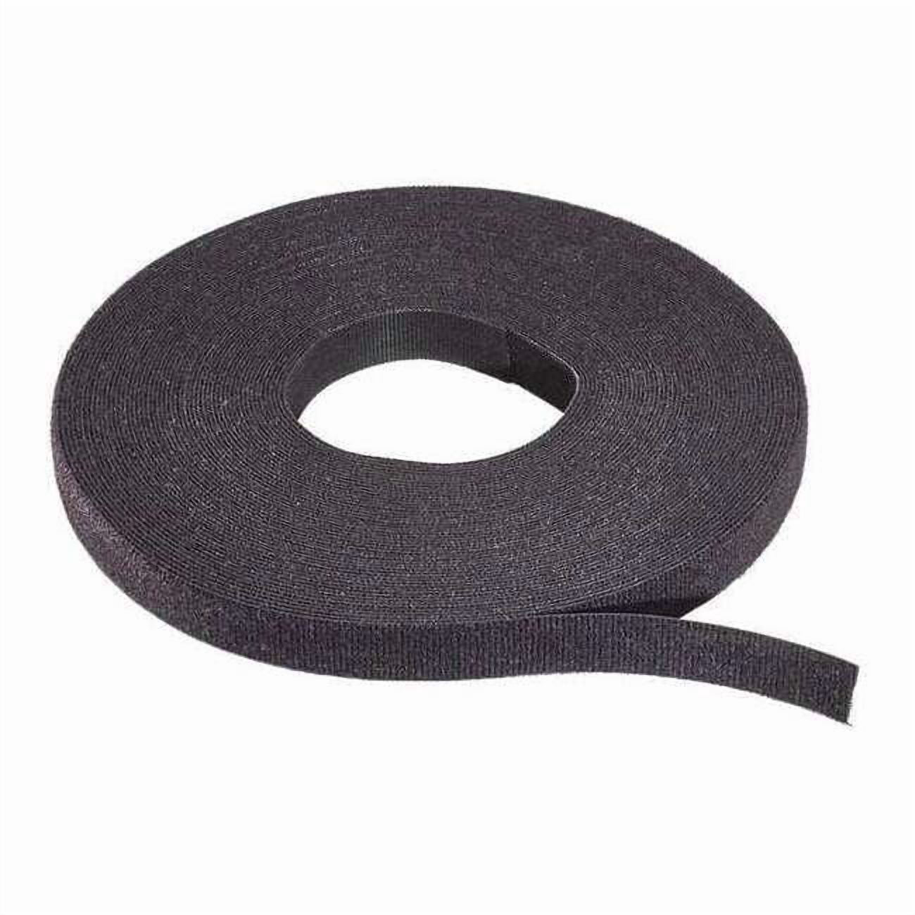 Tie Rips Rip-Tie Hook-and-Loop Cable Tie Roll,75 ft,Black W-75-QRL-BK - Walmart.com