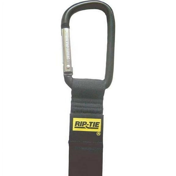 Rip-Tie Hook-and-Loop Cable Wrap,9 in,Black,PK5 J-B9-C05-BK