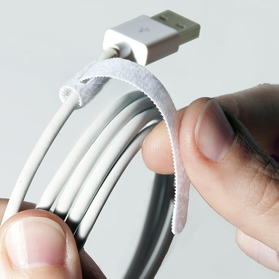 Rip-Tie LongMini 1/4" x 5-1/2" 14 Pack White