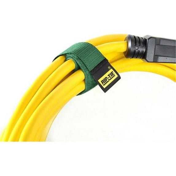 Rip-Tie RT14-100 GN 1 x 14 in. Cable Wrap, Green - Pack of 100