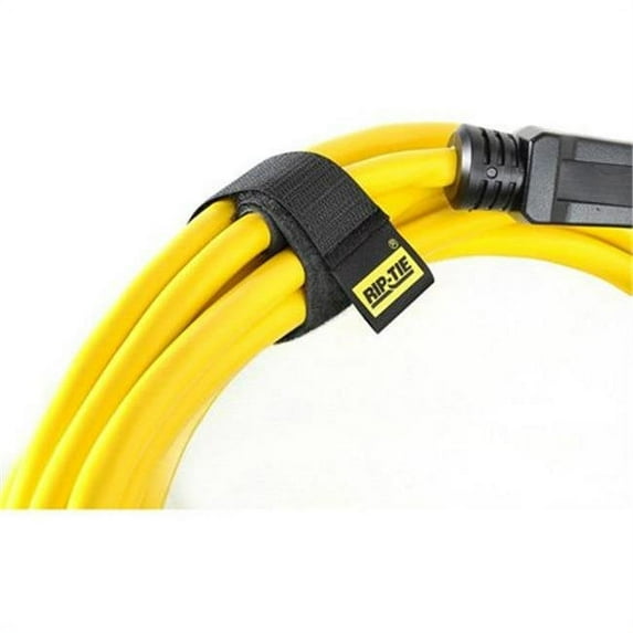 Rip-Tie RT6-100 1 x 6 in. CableWrap, Black - Pack of 100