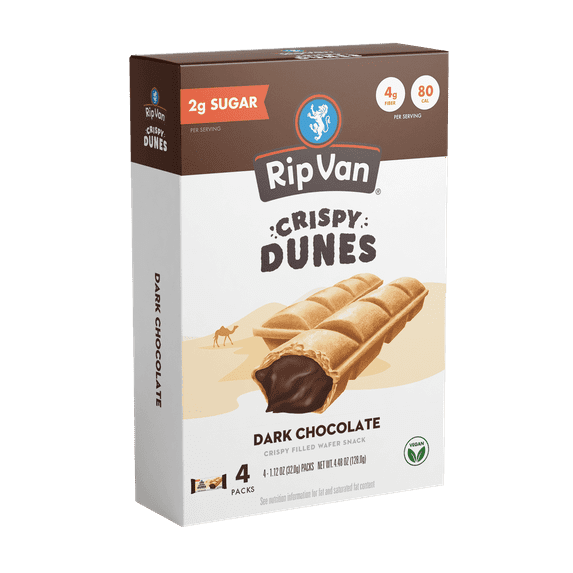 Rip Van Crispy Dunes Dark Chocolate 6 x 4ct x 1.12oz