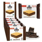 Rip Van Dark Chocolate Wafer Cookies – Keto Friendly, Non-GMO, Low Sugar Baked Snacks, 16 Count