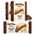 thumbnail image 1 of Rip Van Keto Dark Chocolate Fudge Cookies, Low Sugar, Healthy Snack, 2 Packs (18 Count), 1 of 8