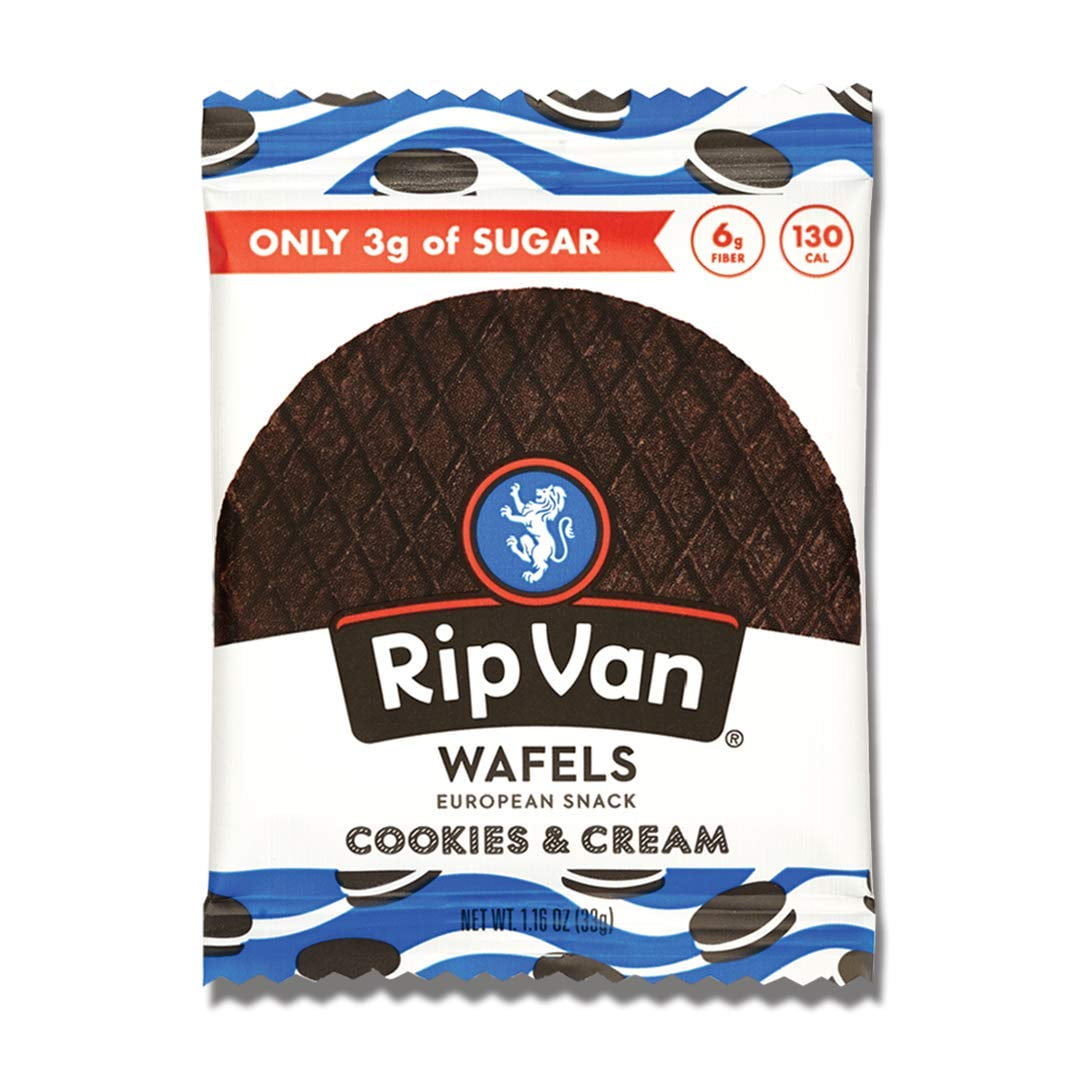 Rip Van Wafels, Cookies & Cream 12 Ct