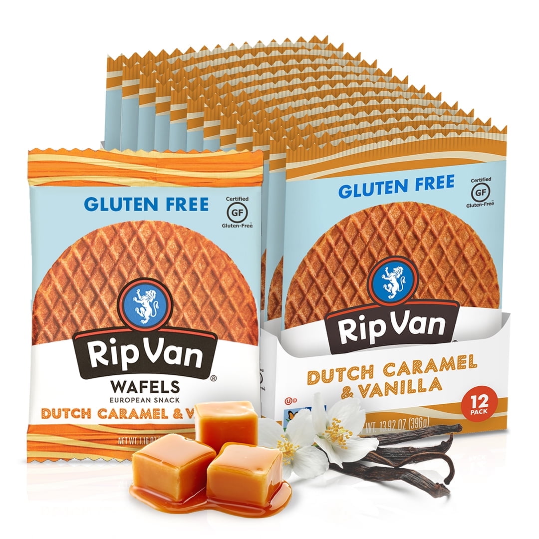 Rip Van Wafels Gluten-Free Stroopwafel - Dutch Car