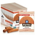thumbnail image 1 of Rip Van Wafels Snickerdoodle Stroopwafel, Non-GMO, Low Sugar (3g), Low Calorie, Baked Snack, 12 Pack, 1 of 8