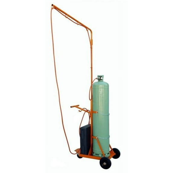 Ripack 3000 & 2200 Heat Gun Gas Bottle Trolley for 50-80lb Propane Tanks