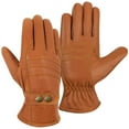 thumbnail image 1 of Riparo Men's Winter Nappa Leather Dress Driving Riding Gloves Fleece Lining for Men, 1 of 5