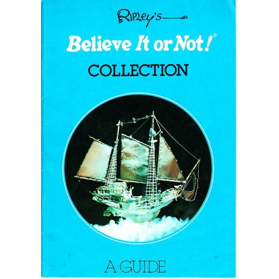 Ripley's Believe It or Not! Collection original 1978 guide booklet