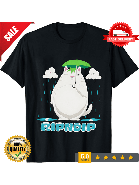 Ripndip Splish Splash Short Sleeve Tee (Black) T-Shirt, NEW INSTOCK-TH67240