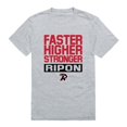 thumbnail image 1 of Ripon College Red Hawks Workout T-Shirt, Heather Grey - Extra Large, 1 of 1