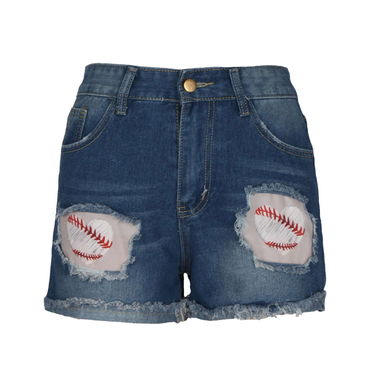 Woleroyir Girls 4th Of July Outfit Set – American Flag T-Shirt & Ripped Denim Shorts For Toddlers 1-6T - View #10