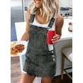 thumbnail image 1 of Ripped Denim Suspender Dress For Women's Casual Wear Adjustable Slim Strap Short Skirt, 1 of 4
