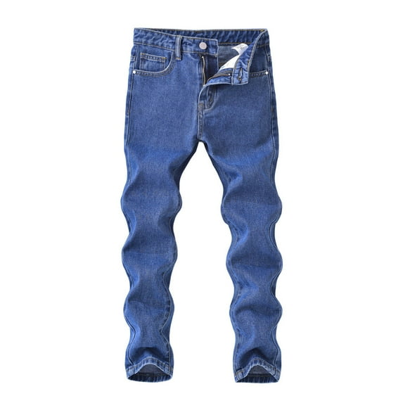 Ripped Denim Jeans for Boys Boy's Skinny Fit Distressed Blue Jeans Boys Boys Back to School Clothes Kids Pants for Boys 5-6 Years