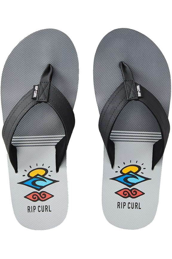 Ripper Flip Flops [Black/Grey]