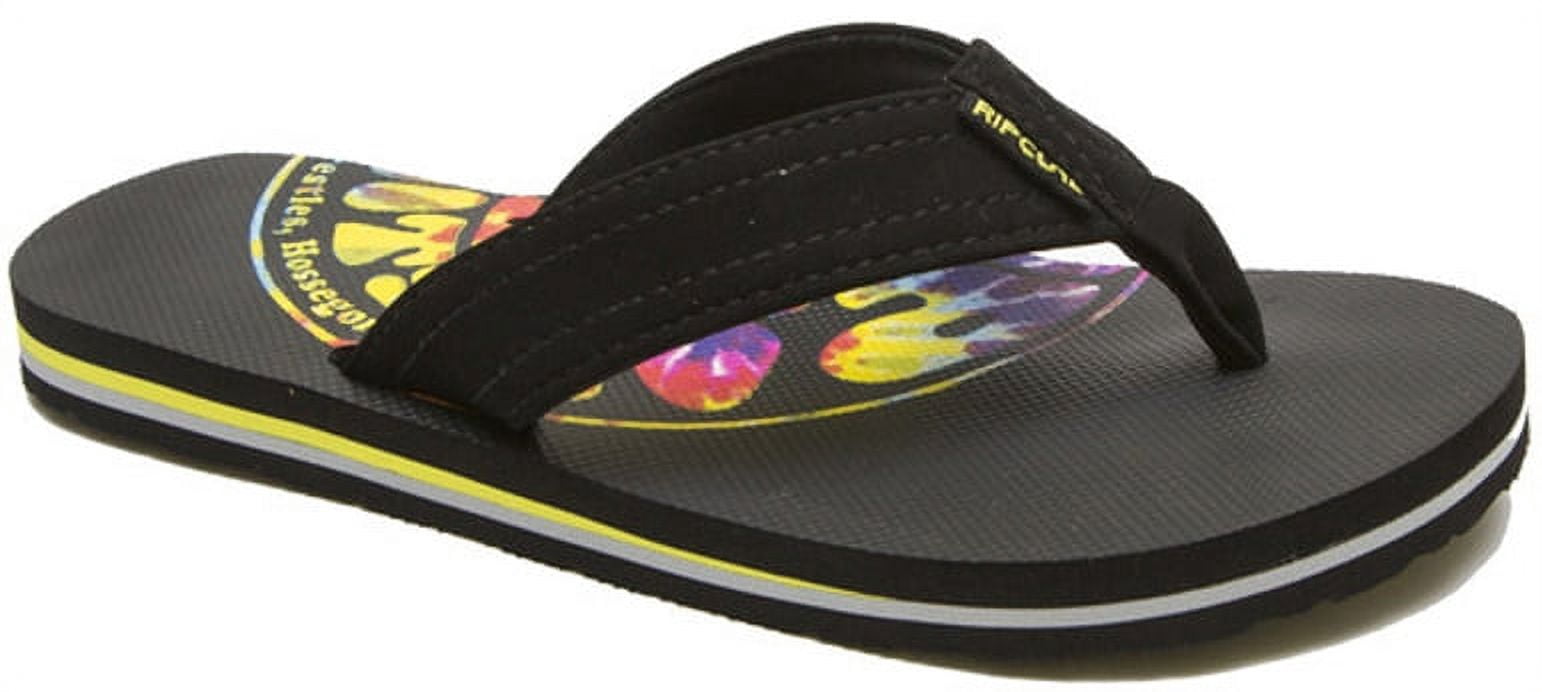 Ripper Kids Flip Flops [Black Tie Dye] - Walmart.com