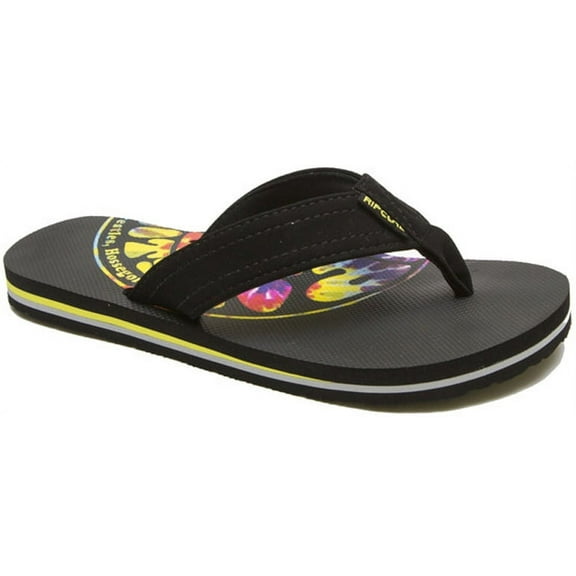 Ripper Kids Flip Flops [Black Tie Dye]