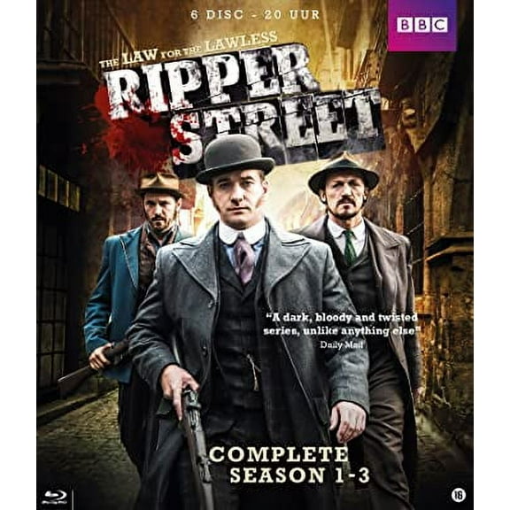 Ripper Street (Series 1-3) - 6-Disc Set ( Ripper Street - Series One, Two & Three (24 Episodes) ) [ Blu-Ray, Reg.A/B/C Import - Netherlands ]
