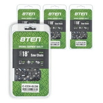 Ripping Chainsaw Chain 18 inch .058 .325 72DL for Husqvarna Jonsered 4 Pack 810-CCC2350H