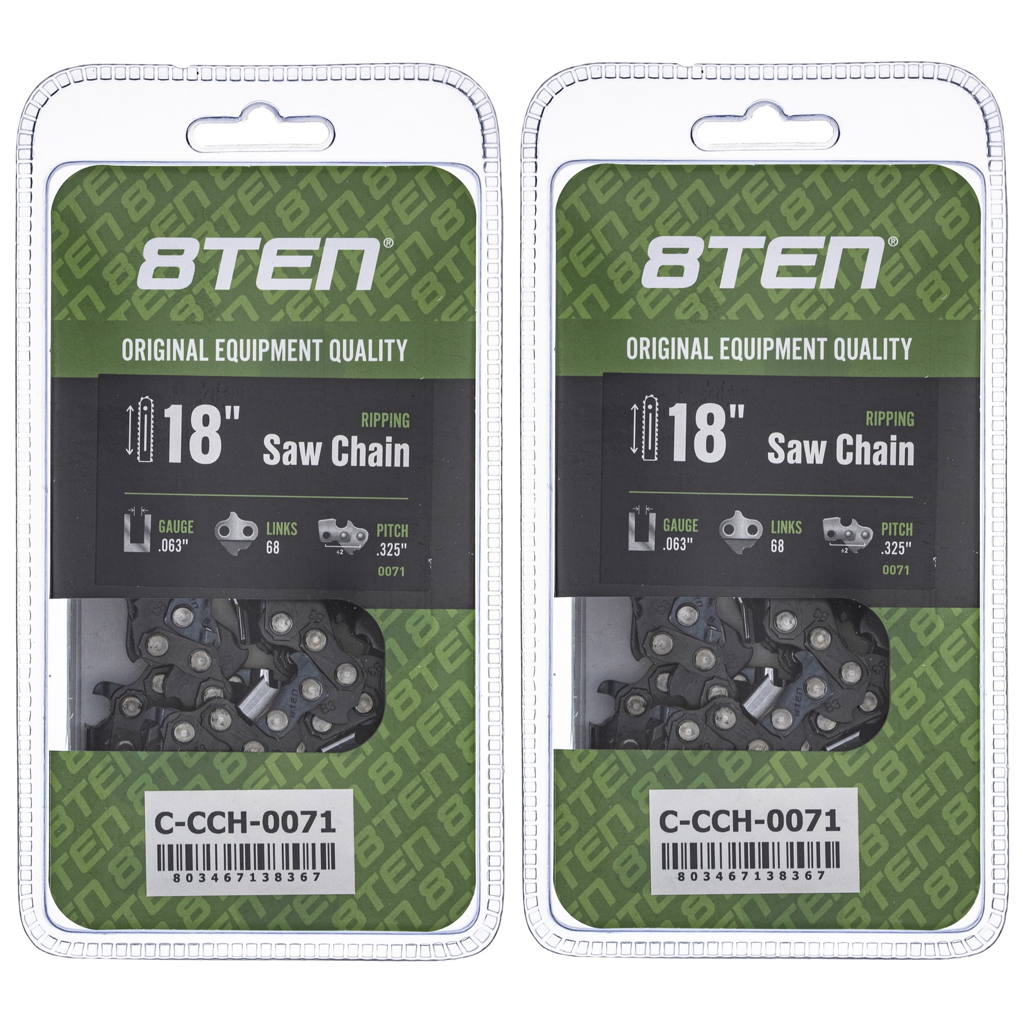 Ripping Chainsaw Chain 18 inch .063 .325 68 DL for Stihl MS250 MS230 2