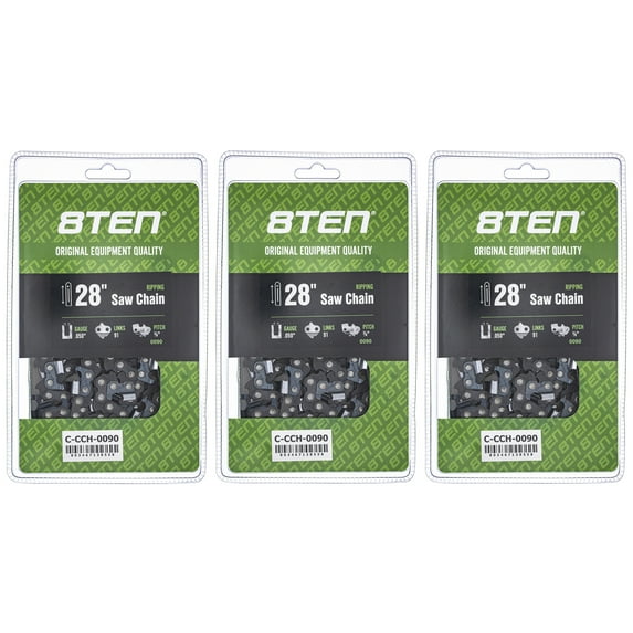 Ripping Chainsaw Chain 28 inch .050 3/8 91DL for Stihl MS440 MS660 MS460 3 Pack 810-CCC2212H