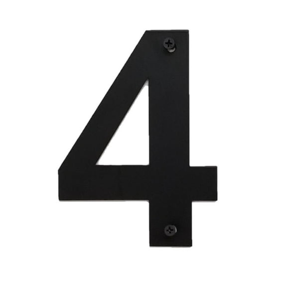 Ripple Craft 0.08" Numbers Iron Figurine & Knick-Knack