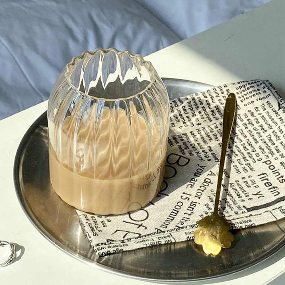 Ripple Drinking Glass - 16.9oz Ribbed Glassware For Weddings, Cocktails ...