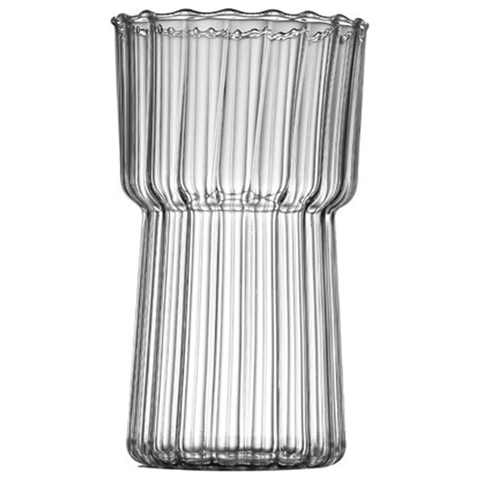 Ripple Drinking Glasses Set - Modern Kitchen Vintage Wavy Drinking ...