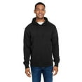 thumbnail image 1 of Ripple Fleece Pulllover Hooded Sweatshirt - BLACK - 3XL, 1 of 2