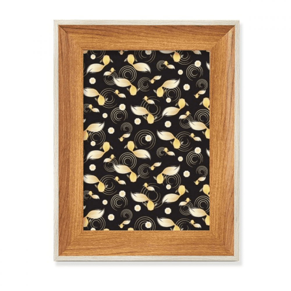 Ripple Flowers Repeat Japan Desktop Wooden Photo Frame Display Picture ...