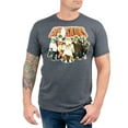 thumbnail image 1 of Ripple Junction ABC's Dinosaurs Logo & Cast Men's Grey T-Shirt - Large Unisex, 1 of 6