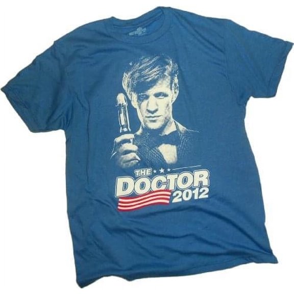 Ripple Junction Doctor Who Election 2012 Adult T-Shirt Medium Unisex