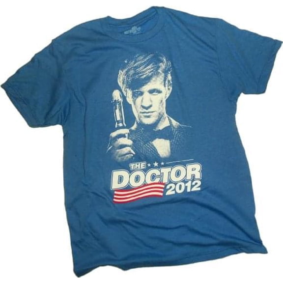 Ripple Junction Doctor Who Election 2012 Adult T-Shirt Medium Unisex