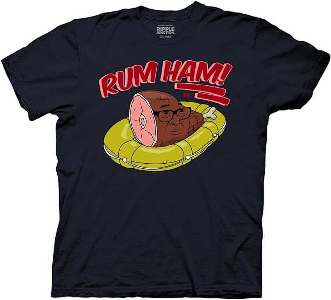 Ripple Junction It's Always Sunny in Philadelphia Rum Ham Frank Cartoon Adult TV TShirt