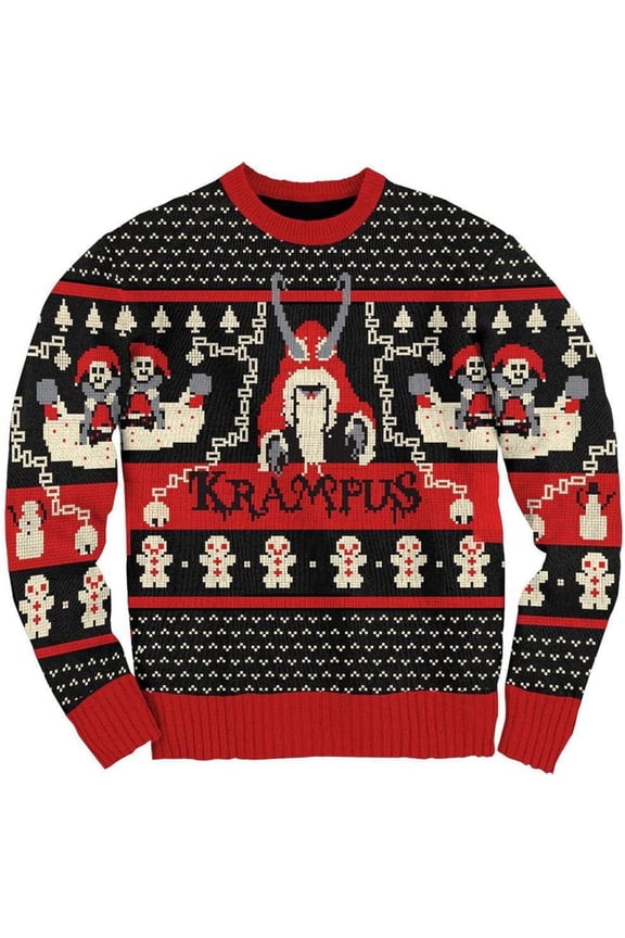 Knit Ugly Christmas Sweater, Size X-Large