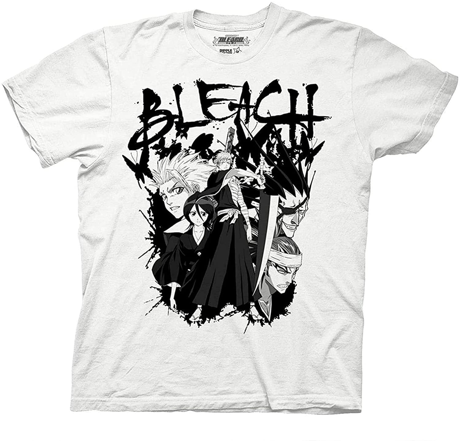 Ripple Junction Mens Bleach Manga Anime T-Shirt - Bleach Ripple Junction Mens Bleach Manga Anime T-Shirt - Bleach