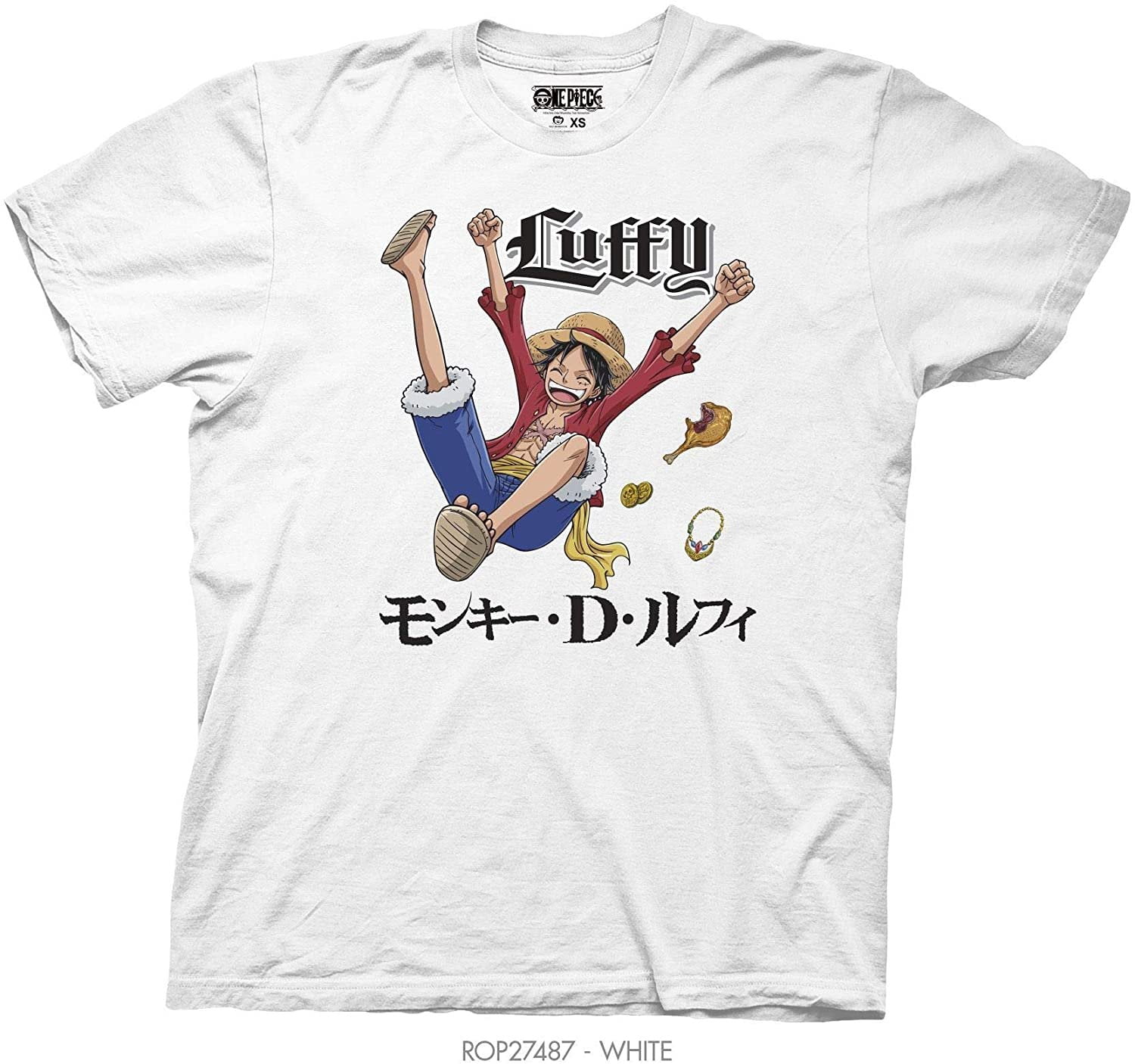 One Piece One Piece Marine T-shirt White L (Anime Toy