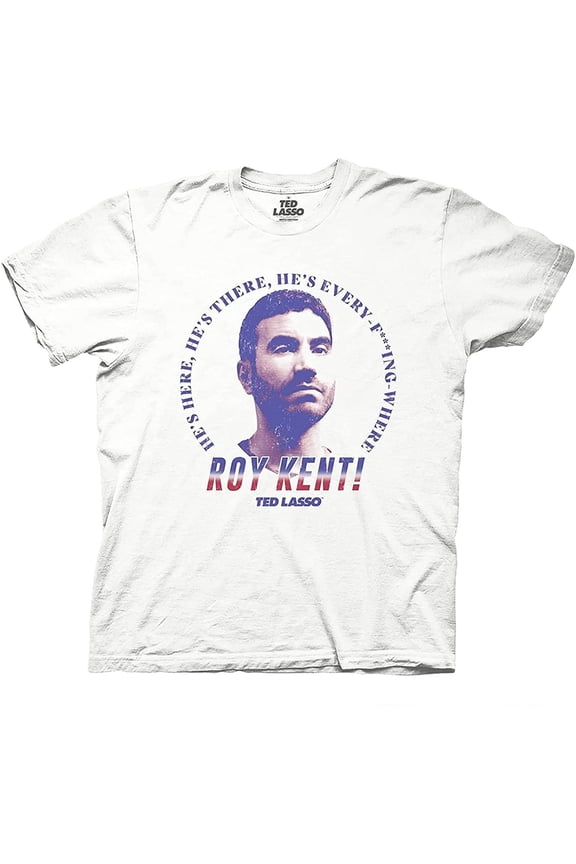 Men's Soccer T-shirt, Printed Ted Lasso Richmond AFC Shirt White - M